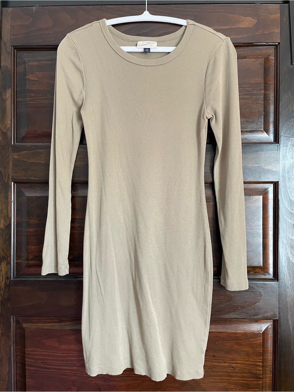 Universal Thread Long Sleeve Ribbed Mini Dress